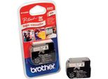 Brother MK222BZ Schriftbandkassette Brother 9Mm Weiß/Rot MK222BZ