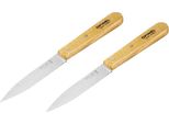 Opinel 112 Paring Knife Naturale Set Di 2 Coltelli Da Cucina.