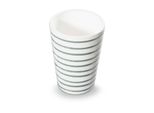 Bicchiere In Ceramica Gmundner Grigio Fiammato (H: 11 Cm)