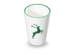 Gmundner Keramik Cervo Verde, Tazza Per Bere (H: 11Cm)