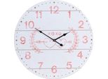 Orologio Decorativo Excellent Houseware, Mdf, 55 Cm, Bianco
