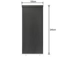 Tenda Da Sole Verticale Tenda Da Sole Verticale Tenda Da Sole Per Balconi Tenda Da Sole Per Balconi Tenda A Rullo Tenda A Rullo 100 X 240 Cm Antracite¡