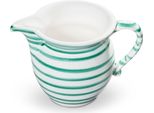 Ceramica Gmundner Verde Fiammato, Tazza Versalatte 0,5 Litri