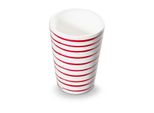 Bicchiere In Ceramica Gmundner Rosso Fiammato (H: 11 Cm)