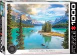 Eurographics Puzzle Malign Lake, Alberta, 1000 Teile, 68 X 48 Cm, 6000-5430
