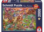Schmidt Puzzle Tesoro Del Drago 2000 Pezzi
