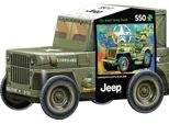 Eurographics Puzzle Armee Jeep In Puzzledose, 550 Teile, 33 X 48 Cm, 8551-5598