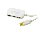 Logilink UA0108 USB-HUB 4-Port Logilink M. VerläNgerungskabel 12.00M