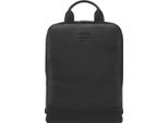 Moleskine Device Bag Collezione Classic Leather, Borsa Porta Pc Verticale In Pelle, Zaino Porta Pc Per Laptop, Notebook, Ipad, Computer Fino A 15'', Dimensioni 30 X 8,5 X 40 Cm, Colore Nero