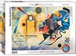 Eurographics Puzzle Giallo, Rosso, Blu 1000 Pezzi