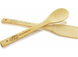 Spatola Cucchiaio Da Cucina Utensili Da Cucina Set Di Bambù Cucchiaio Per Mescolare 30 Cm Utensili Da Cucina