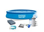 Piscina Ad Espansione Da Giardino Con Pompa 457 X 84 Cm 4In1 Intex 28158