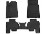 Tappetino Element 3D Per Ssangyong Kyron, 2006->, Suv 5 Porte, 4 Pz.