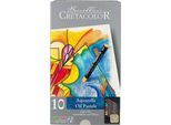 Cretacolor Gesso Acquerello Aqua Sticks Pastello Ad Olio Set 10 Colori