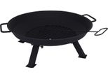 Caminetto Da Esterno Ambiance, Metallo, 22X56 Cm, Nero