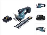 Makita Dum 111 A1X Forbici Per Erba A Batteria Forbici Per Arbusti 18 V + 1X Batteria Ricaricabile 2,0 Ah - Senza Caricabatterie