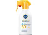 Protezione Solare Spray Per Bambini Con Pompa Spf 50+ Sun Kids Sensitive 270 Ml