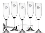 Set Di Bicchieri Da Champagne 6 Pezzi, Infrangibili - Living