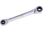 Bikeservice Chiave A Cricchetto "4 In 1"" A Doppio Anello, Sw: 8, 10, 12,"