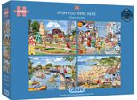 Gibsons Puzzle Wish You Were Here 4X500 Pezzi