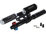 Xlcpoliuretanom06 Mtb CO2 Mini Pompa Combinata, Incl. 2 Cartucce Da 25 G Dv/Sv/Av, Nero (1 Set)