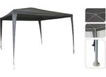 Tenda Per Feste Progarden 300X300X245 Cm Grigio