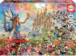 Educa Borras - Puzzle 500 ElementóW Z Motywem WróżEk I Motyli