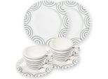 Ceramica Gmundner Grigio Fiammato, Colazione Per 2 Gourmet