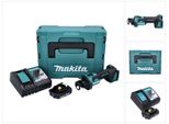 Makita Dco 181 RA1J Fresa Rotante A Batteria 18 V 32000 Rpm Brushless + 1X Batteria Ricaricabile 2,0 Ah + Caricabatterie + Makpac