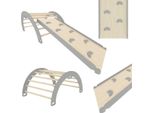 Parco Giochi Indoor | Arco Di Arrampicata Scivolo Altalena In Legno Per Bambini | Scivolo Per Bambini Giocattolo Montessori