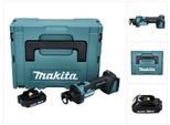 Makita Dco 181 A1J Fresa Rotante A Batteria 18 V 32000 Rpm Brushless + 1X Batteria Ricaricabile 2,0 Ah + Makpac - Senza Caricabatterie