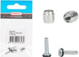 Elvedes Formula Brake Line Olive Kit 2 Unità Argento Argento Taglia Unica