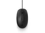 Hp 128 Laser Mouse - Cablato (Confezione Da 120) - Ambidestro - Laser - Usb Type-A - Nero