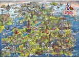 Gibsons Puzzle Meravigliosa Gran Bretagna 1000 Pezzi