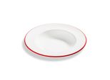 Ceramica Gmundner Bordo Rosso Rubino, Piatto Fondo Gourmet (Ø 24 Cm)