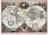 Star Puzzle Mappa Del Mondo - 1000 Pezzi - Giocattolo Educativo