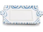 Ceramica Gmundner Blu Fiammato, Parte Inferiore Del Piatto Da Burro