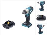 Avvitatore A Impulsi A Batteria Makita Dtw 181 A1 18 V 210 Nm 1/2" Brushless + 1X Batteria Ricaricabile 2,0 Ah - Senza Caricabatterie"