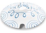 Ceramica Gmundner Blu Fiammato, Parte Superiore Pentola Per Zuppa
