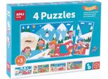 Apli Kids Puzzle Cerca E Trova Stagioni - Giocattolo Educativo Di Cartone