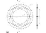 Supersprox Stealth-Kettenrad 520 - 46Z (Rot) RST-1512:46-RED|ID 136.0 Lk 156.0 6-Loch