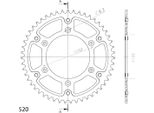 Pignone Supersprox Stealth 520 - 50T (Argento) RST-8000:50-SLV|ID 125,0 Lk 152,0 6 Fori