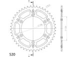 Supersprox Stealth-Kettenrad 520 - 46Z (Oro) RST-808:46-GLD|ID 126.0 Lk 146.0 6-Loch