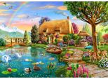 Puzzle Bluebird Puzzle Paesaggio Lakeside Cottage - 2000 Pezzi