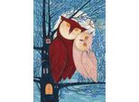 D-Toys Puzzle Gufo Tales - 1000 Pezzi Animali D'arte