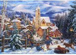 Grafika Puzzle Chuck Pinson - Sledding To Town - Puzzle Da 500 Pezzi