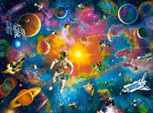 Castorland Puzzle Astronauta Nello Spazio 2000 Pezzi