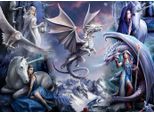 Bluebird Puzzle Drago D'argento 1500 Pezzi
