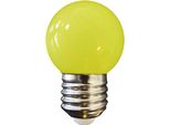 Edm E27 1,5W 80 Lumen Lampada Sferica A Led Giallo Giallo Taglia Unica