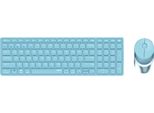 Rapoo 9750M Scrivania Wireless Multimodale Qwertz Blu